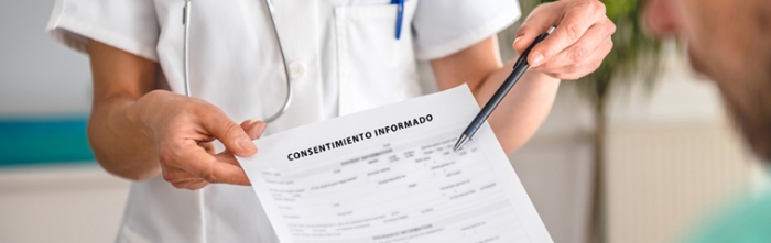 Imagen Consentimiento Informado e información a la paciente